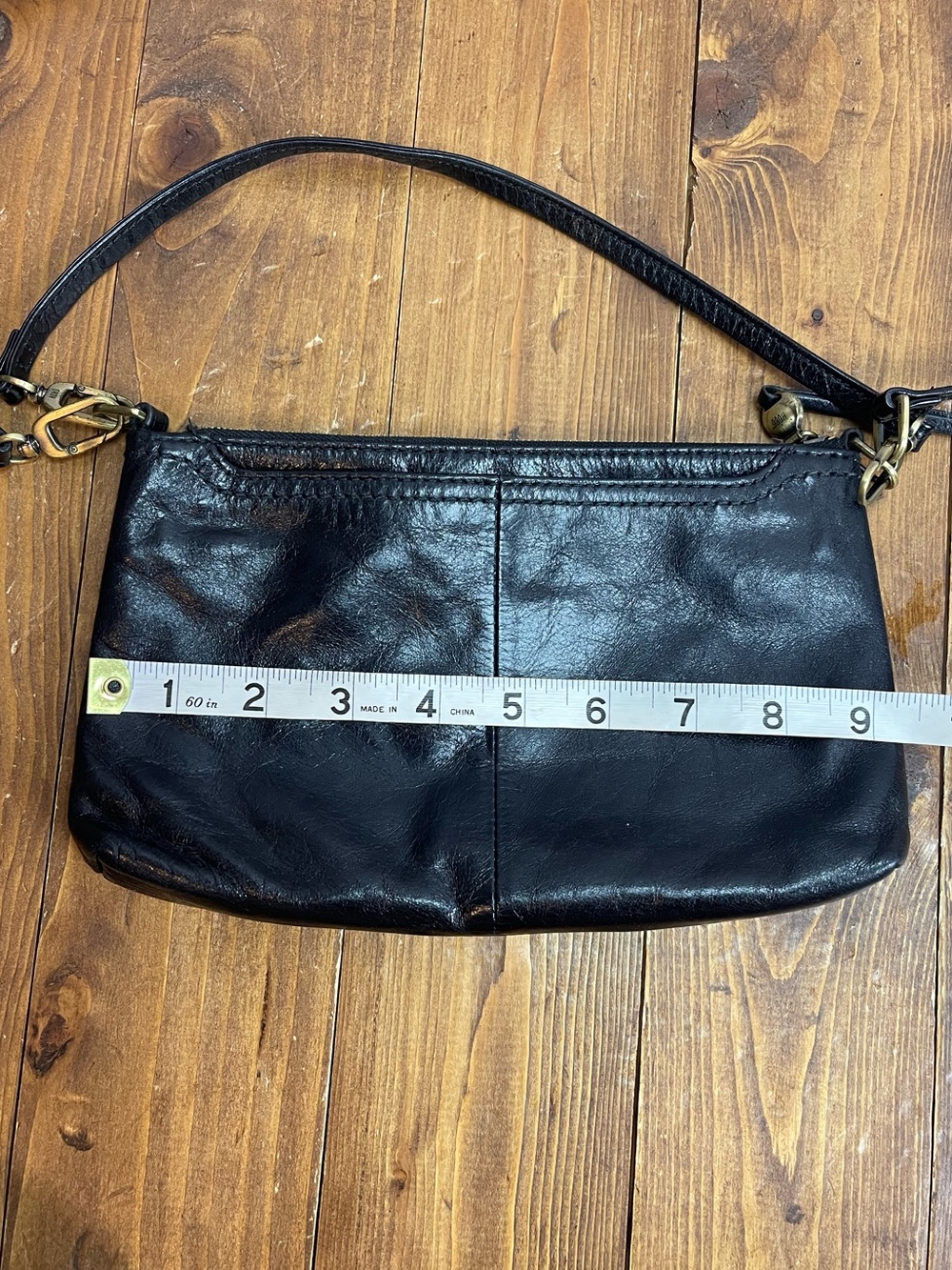 Hobo small black leather purse - Picture 7 of 8